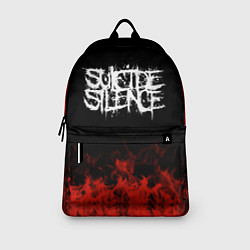 Рюкзак Suicide Silence: Red Flame, цвет: 3D-принт — фото 2