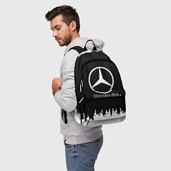 Рюкзак Mercedes-Benz: Black Side, цвет: 3D-принт — фото 2