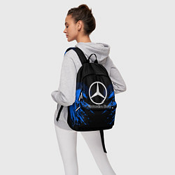 Рюкзак Mercedes-Benz: Blue Anger, цвет: 3D-принт — фото 2