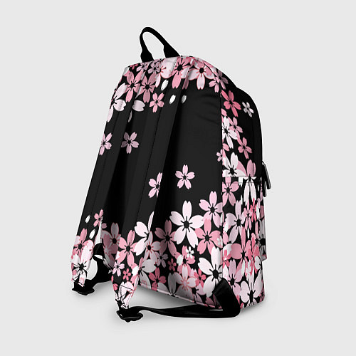 Рюкзак Black Pink: Pink Sakura / 3D-принт – фото 2