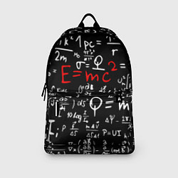 Рюкзак E=mc2: Black Style, цвет: 3D-принт — фото 2