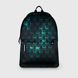 Рюкзак TES: Blue Pattern, цвет: 3D-принт — фото 2