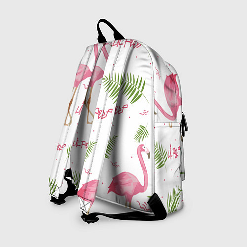 Рюкзак Lil Peep: Pink Flamingo / 3D-принт – фото 2