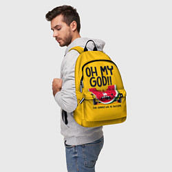 Рюкзак Oh my God!, цвет: 3D-принт — фото 2