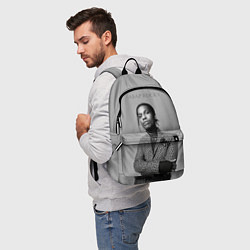 Рюкзак ASAP Rocky: Grey Fashion, цвет: 3D-принт — фото 2