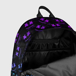 Рюкзак Marshmello: Dark Neon, цвет: 3D-принт — фото 2
