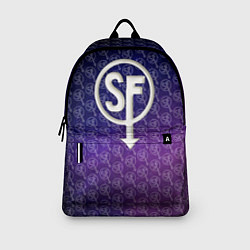 Рюкзак Sally Face: Violet SF, цвет: 3D-принт — фото 2