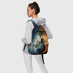 Рюкзак Good Omens, цвет: 3D-принт — фото 2