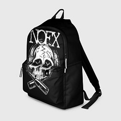 Рюкзак NOFX Skull цвета 3D-принт — фото 1