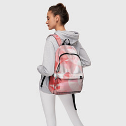 Рюкзак Pink abstraction, цвет: 3D-принт — фото 2