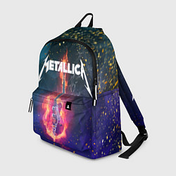 Рюкзак Metallicaспина, цвет: 3D-принт