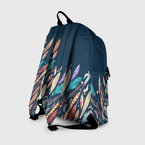 Рюкзак Перья / 3D-принт – фото 2