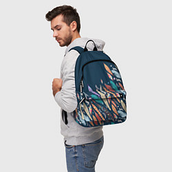 Рюкзак Перья, цвет: 3D-принт — фото 2