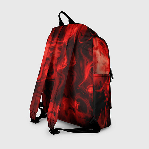 Рюкзак Красный дым / 3D-принт – фото 2