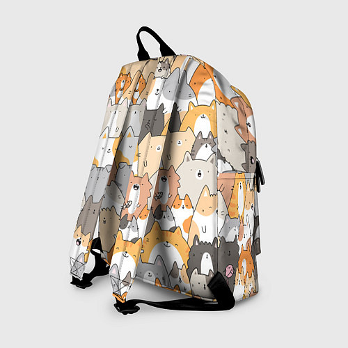 Рюкзак Кошачья стая / 3D-принт – фото 2