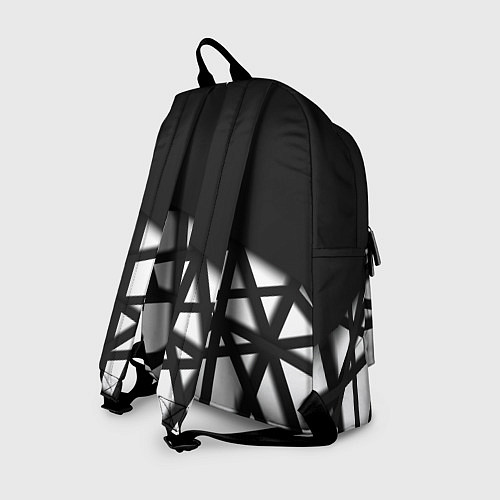 Рюкзак BLACK GEOMETRY / 3D-принт – фото 2