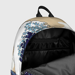 Рюкзак The great wave off kanagawa, цвет: 3D-принт — фото 2