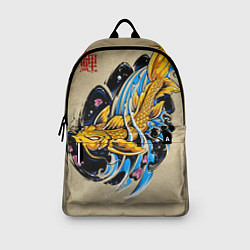 Рюкзак Золотая рыба кои, цвет: 3D-принт — фото 2