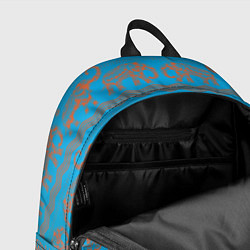 Рюкзак Узоры Слоны, цвет: 3D-принт — фото 2