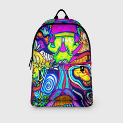 Рюкзак КИСЛОТНЫЕ РИСУНОК, цвет: 3D-принт — фото 2