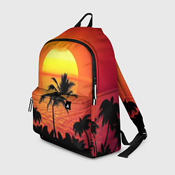Рюкзак Пальмы на фоне моря