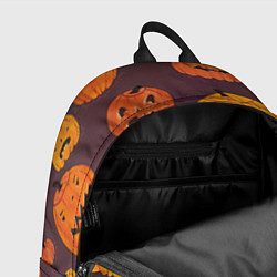 Рюкзак Весёлые тыквы, цвет: 3D-принт — фото 2