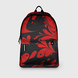 Рюкзак Красный Мрамор, цвет: 3D-принт — фото 2