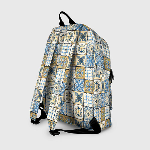 Рюкзак Плитка, орнамент, узор / 3D-принт – фото 2