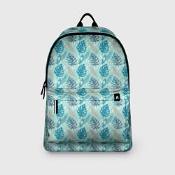 Рюкзак Тропический паттерн, монстера, цвет: 3D-принт — фото 2