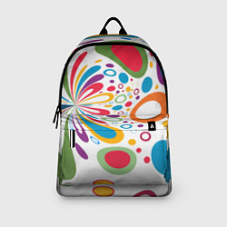 Рюкзак Яркие краски, цвет: 3D-принт — фото 2