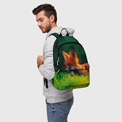 Рюкзак Рыжая лиса, цвет: 3D-принт — фото 2