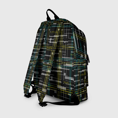 Рюкзак Cyberpunk Tartan / 3D-принт – фото 2