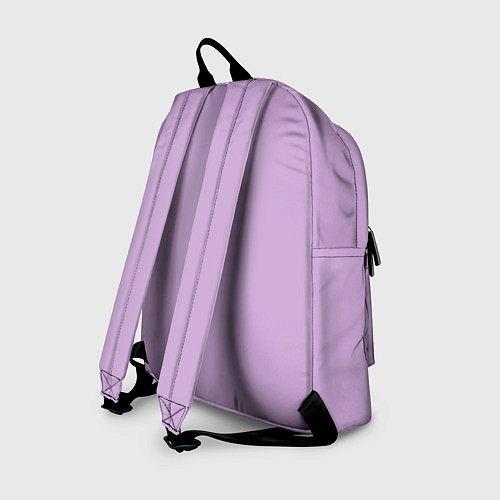 Рюкзак Глициниевый цвет без рисунка / 3D-принт – фото 2