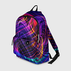 Рюкзак ЦВЕТНЫЕ ЛИНИИ, цвет: 3D-принт