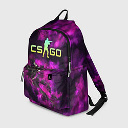 Рюкзак CS GO Purple madness, цвет: 3D-принт