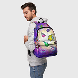 Рюкзак Among us - просто космос, цвет: 3D-принт — фото 2