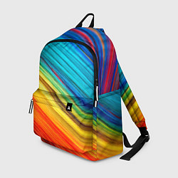 Рюкзак Цветной мех диагональ, цвет: 3D-принт