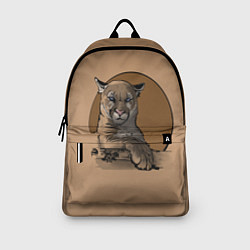 Рюкзак Горный лев, цвет: 3D-принт — фото 2