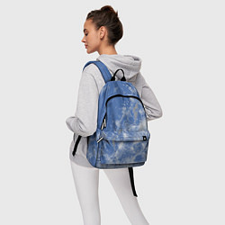 Рюкзак Летающие треугольники, цвет: 3D-принт — фото 2