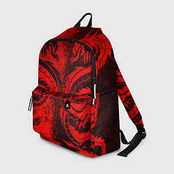 Рюкзак BLACK RED DRAGONS TATOO, цвет: 3D-принт