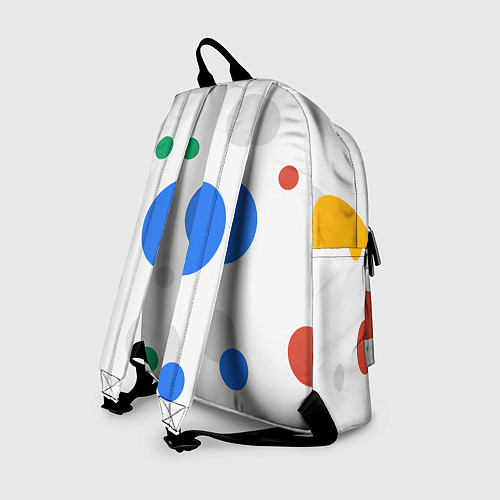 Рюкзак Цветной горох / 3D-принт – фото 2