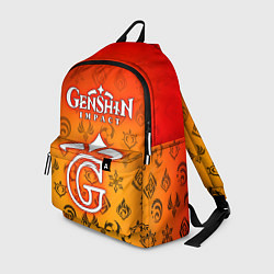 Рюкзак GENSHIN IMPACT, цвет: 3D-принт