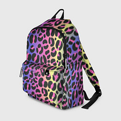 Рюкзак Neon Leopard Pattern, цвет: 3D-принт