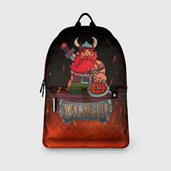 Рюкзак Valheim викинг в огне, цвет: 3D-принт — фото 2