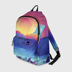 Рюкзак Красочные Горы, цвет: 3D-принт