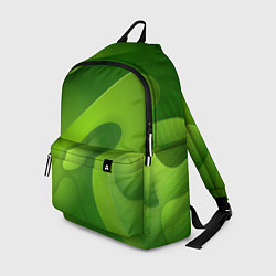 Рюкзак 3d Green abstract, цвет: 3D-принт