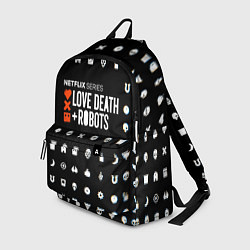 Рюкзак LOVE DEATH ROBOTS $$$, цвет: 3D-принт