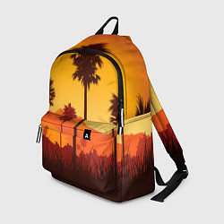 Рюкзак Лето, Пальмы, вечер, цвет: 3D-принт