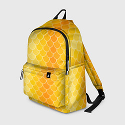 Рюкзак Желтая чешуя, цвет: 3D-принт