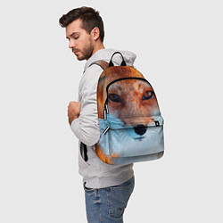 Рюкзак Мордочка лисы, цвет: 3D-принт — фото 2